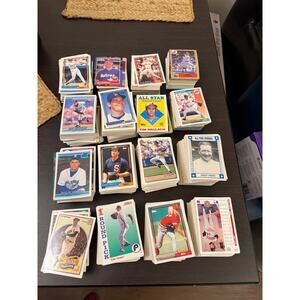 Huge Estate Baseball Card Lot - 1989 Donruss Set Box - Topps, Score, Upper Deck